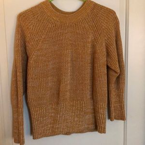 Mustard crew neck sweater